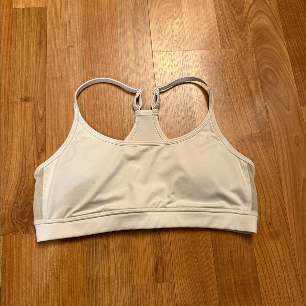 Women's Aerie Cream Sports Bra